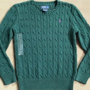 Ralph Lauren Polo Boys Cable-Knit Sweater